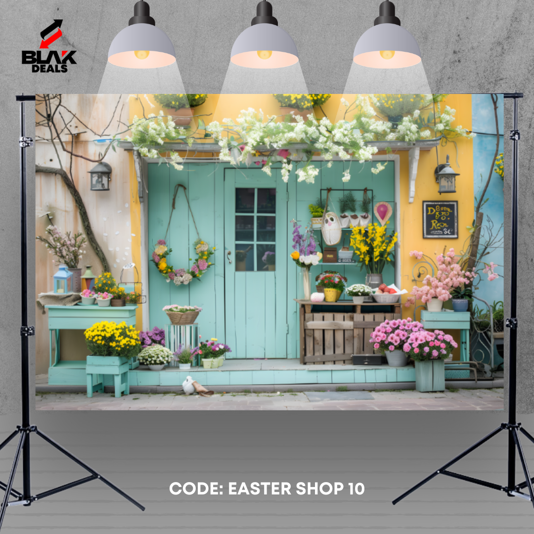 Shop Market Easter Newborn Toddler Kids Photography Backdrop Photoshoot | BLAK Deals