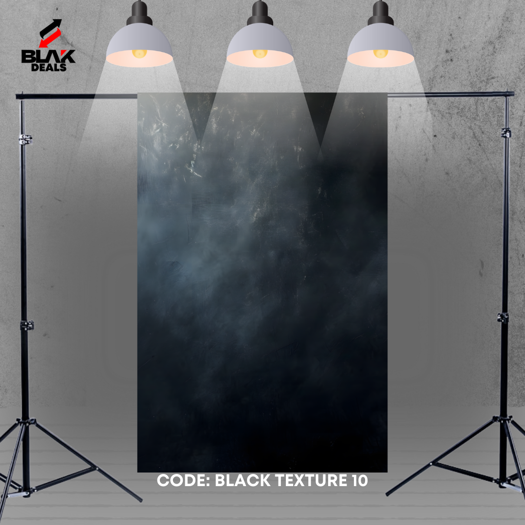 Black Texture Family Couple Portrait Maternity Photography Backdrop Photoshoot | BLAK Deals