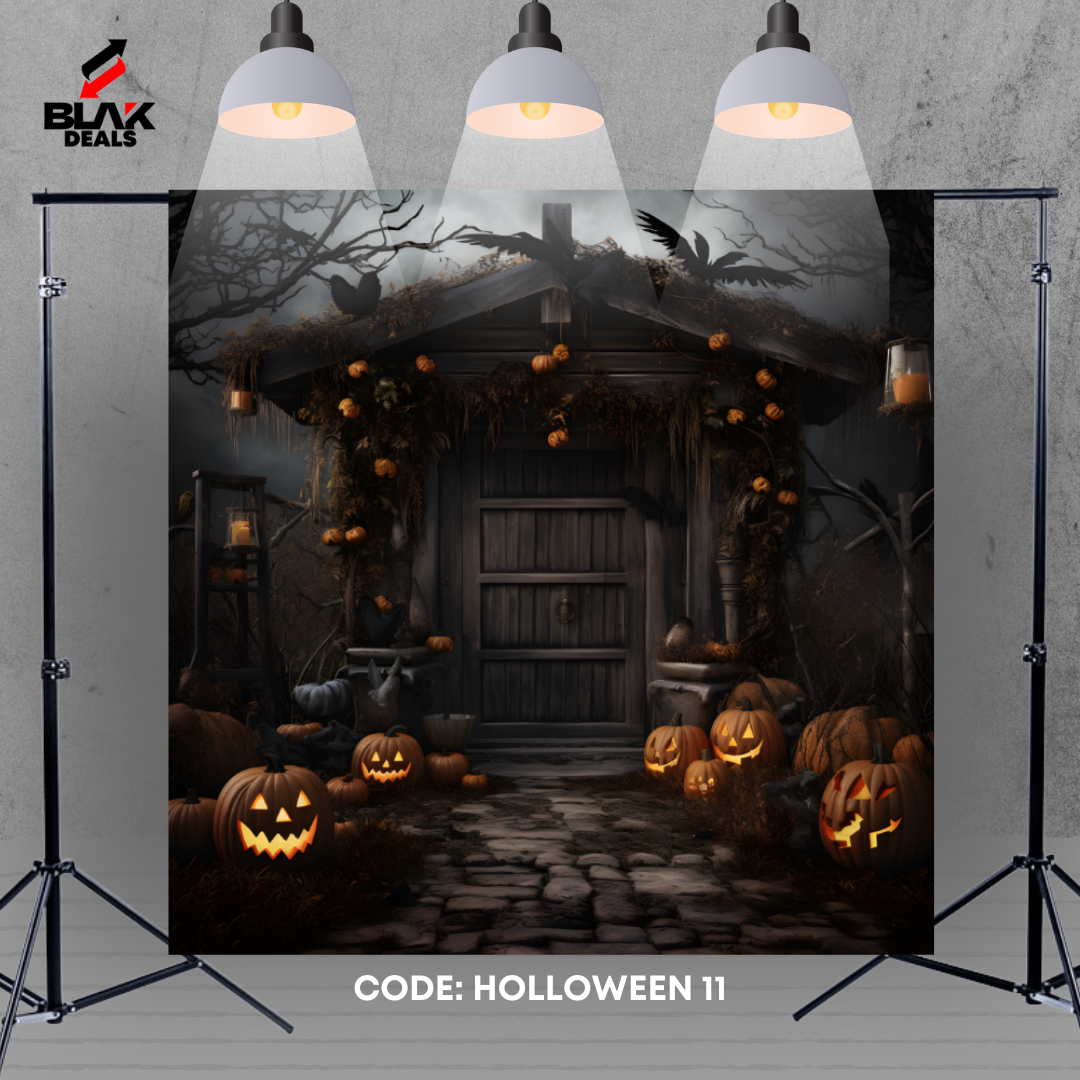 Arc Halloween Photography Backdrop Photoshoot | BLAK Deals