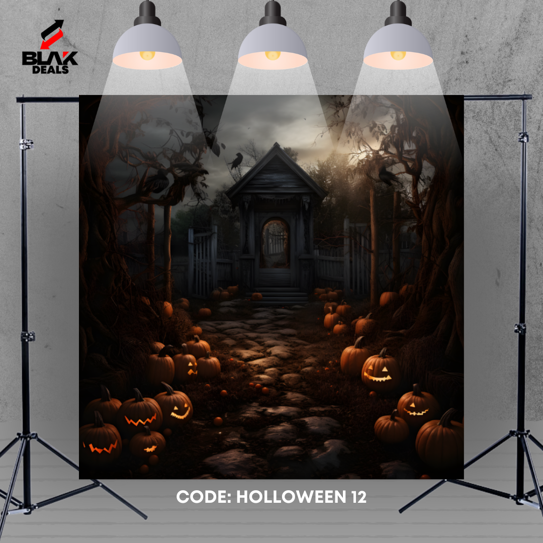 Arc Halloween Photography Backdrop Photoshoot | BLAK Deals