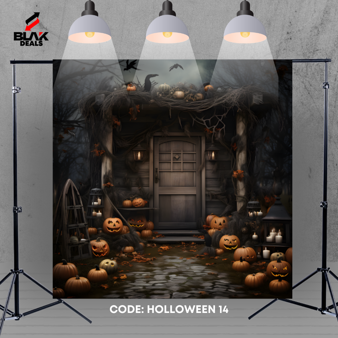 Arc Halloween Photography Backdrop Photoshoot | BLAK Deals