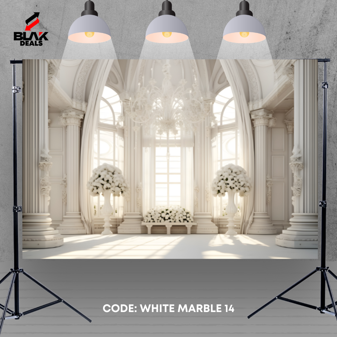 Heaven Clouds Marble Family Maternity Couple Photography Backdrop Photoshoot | BLAK Deals