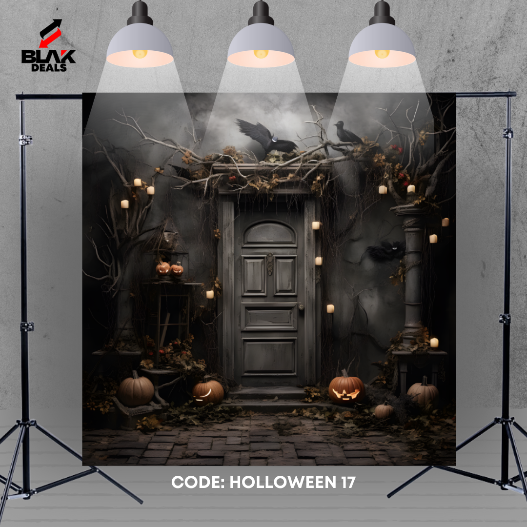 Arc Halloween Photography Backdrop Photoshoot | BLAK Deals