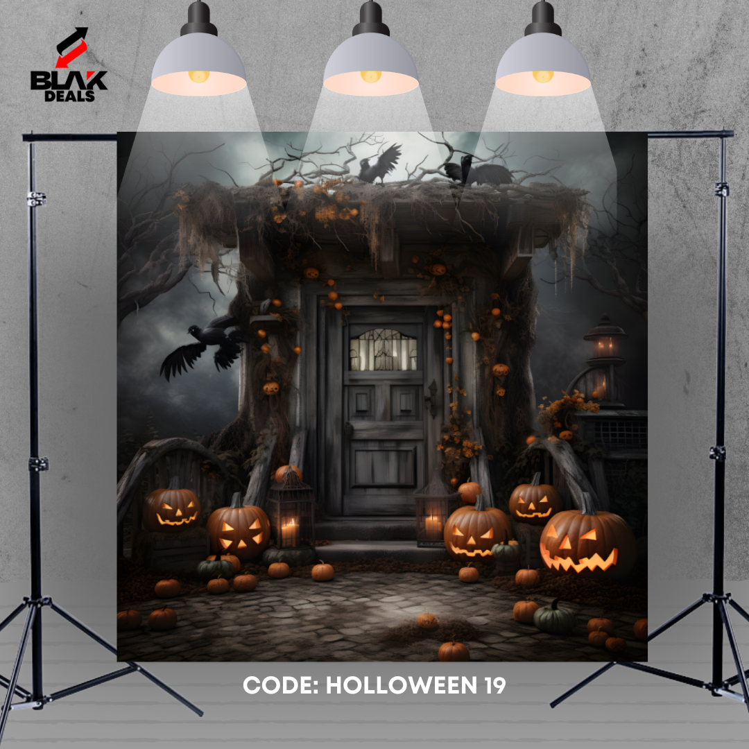 Arc Halloween Photography Backdrop Photoshoot | BLAK Deals