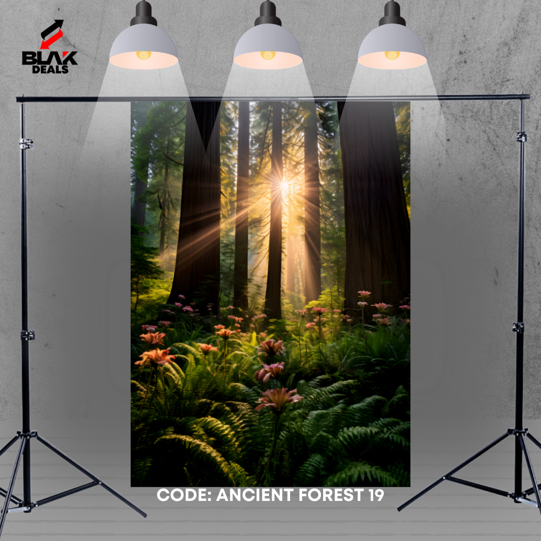 Ancient Forest Nature Family Maternity Couple Photography Backdrop Photoshoot | BLAK Deals