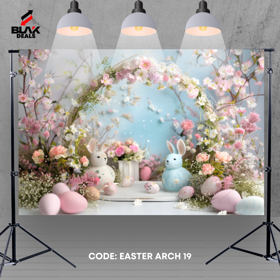 Arc Easter Newborn Toddler Kids Photography Backdrop Photoshoot | BLAK Deals
