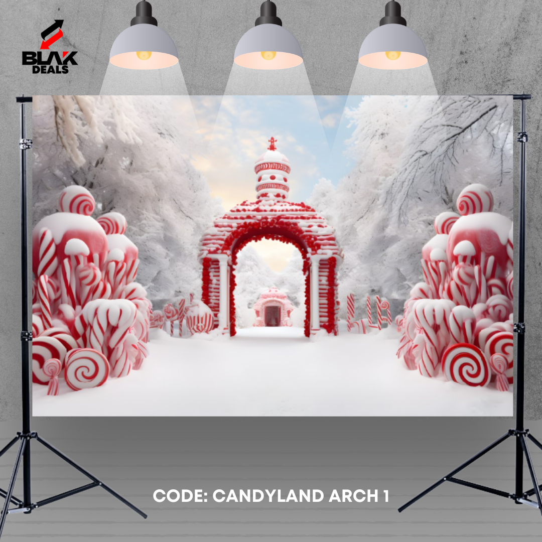 Arc Candyland Kids Toddler Newborn Photography Backdrop Photoshoot | BLAK Deals