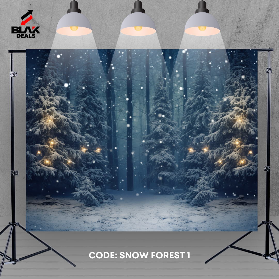 Forest Frozen Kids Toddler Newborn Photography Backdrop Photoshoot | BLAK Deals