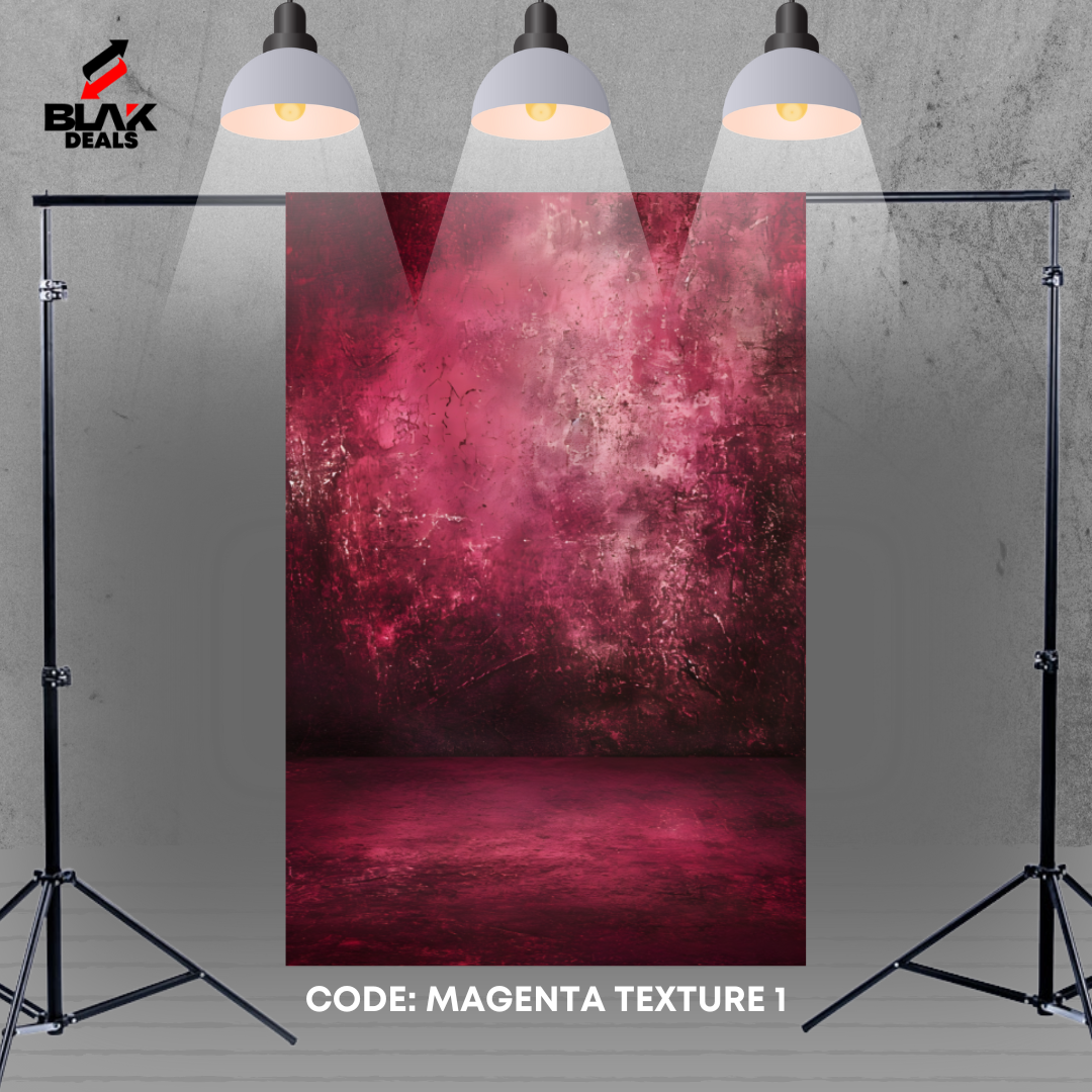 Magenta Texture Family Couple Portrait Maternity Photography Backdrop Photoshoot | BLAK Deals