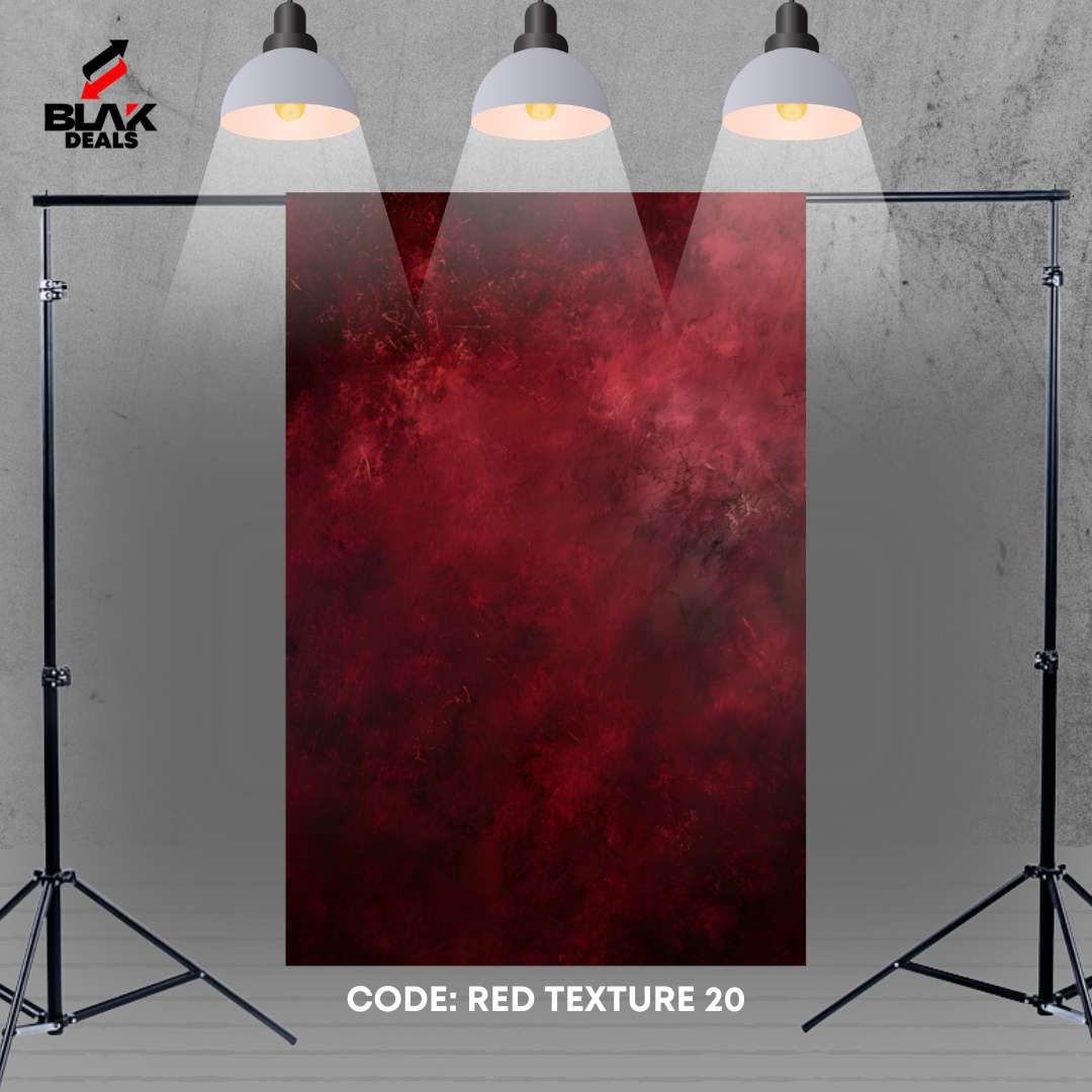 Red Texture Family Couple Portrait Maternity Photography Backdrop Photoshoot | BLAK Deals