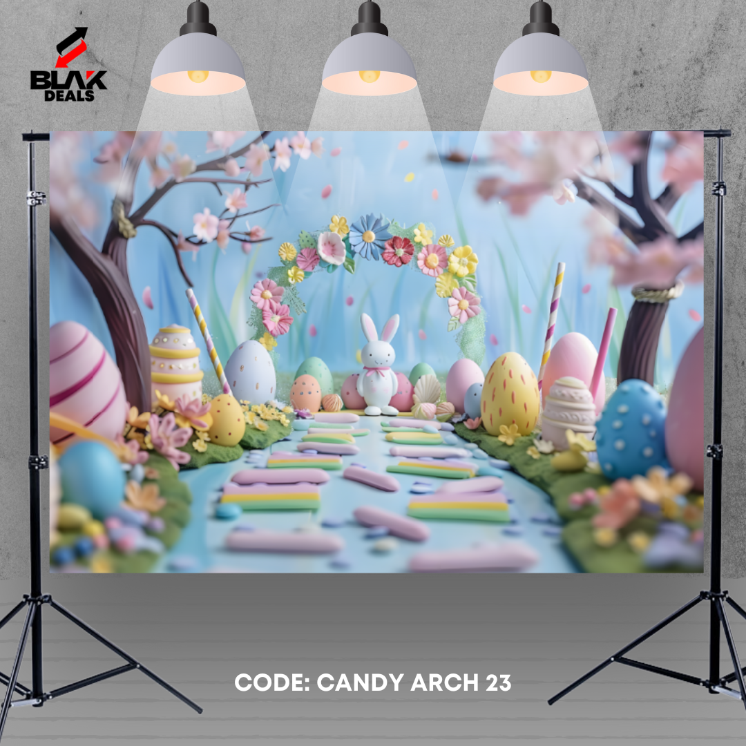 Candy Easter Newborn Toddler Kids Photography Backdrop Photoshoot | BLAK Deals