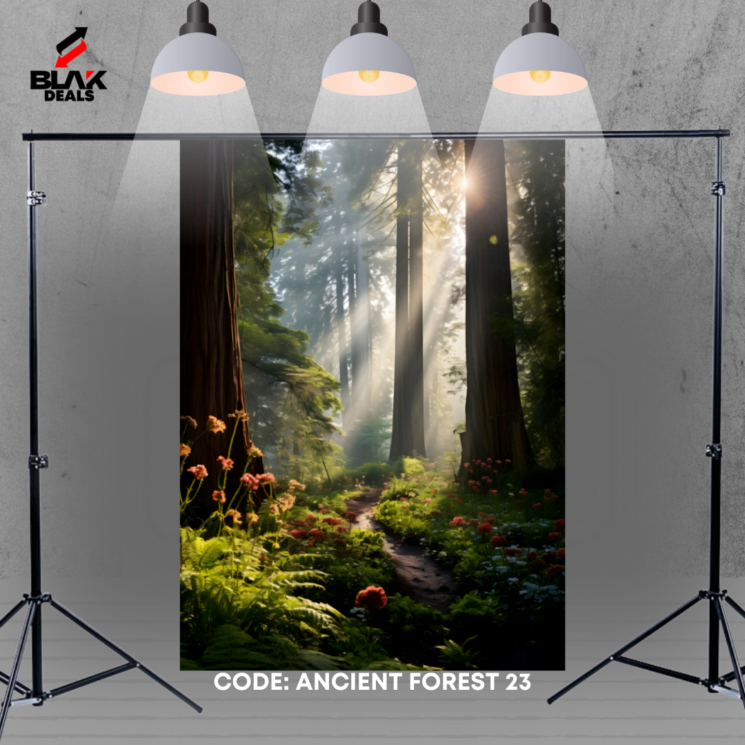 Ancient Forest Nature Family Maternity Couple Photography Backdrop Photoshoot | BLAK Deals