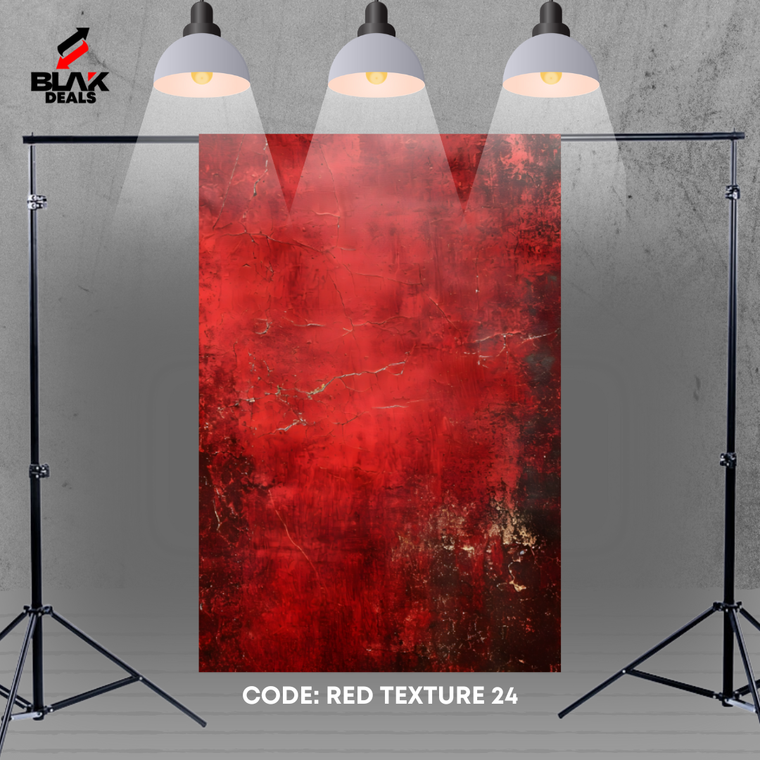 Red Texture Family Couple Portrait Maternity Photography Backdrop Photoshoot | BLAK Deals
