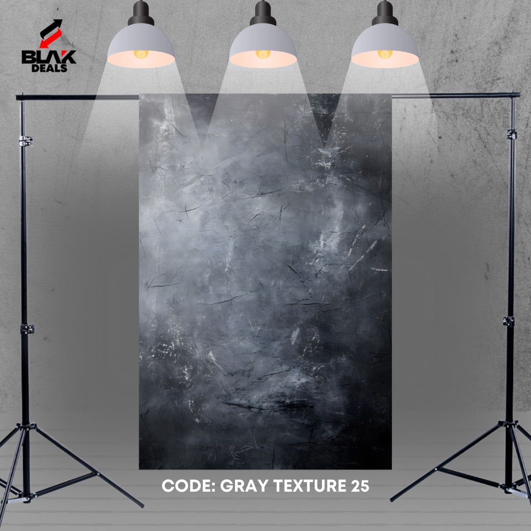 Gray Texture Family Couple Portrait Maternity Photography Backdrop Photoshoot | BLAK Deals