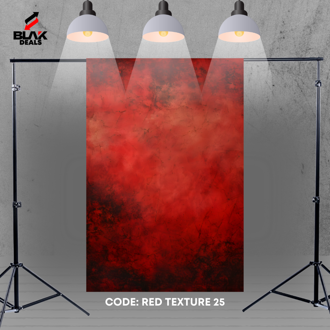 Red Texture Family Couple Portrait Maternity Photography Backdrop Photoshoot | BLAK Deals