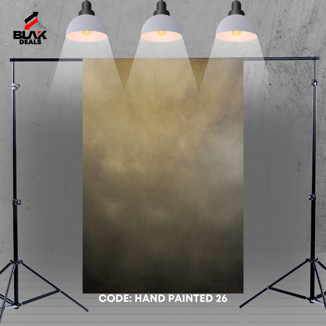 Painted Canvass Fine Art Graduation Family Portrait Photography Backdrop Photoshoot | BLAK Deals