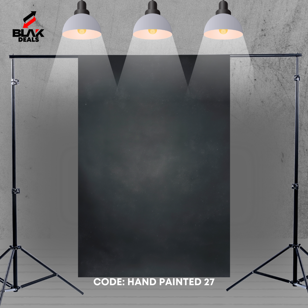 Painted Canvass Fine Art Graduation Family Portrait Photography Backdrop Photoshoot | BLAK Deals
