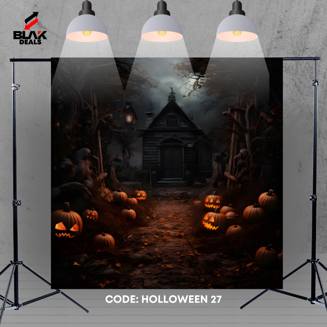 Arc Halloween Photography Backdrop Photoshoot | BLAK Deals