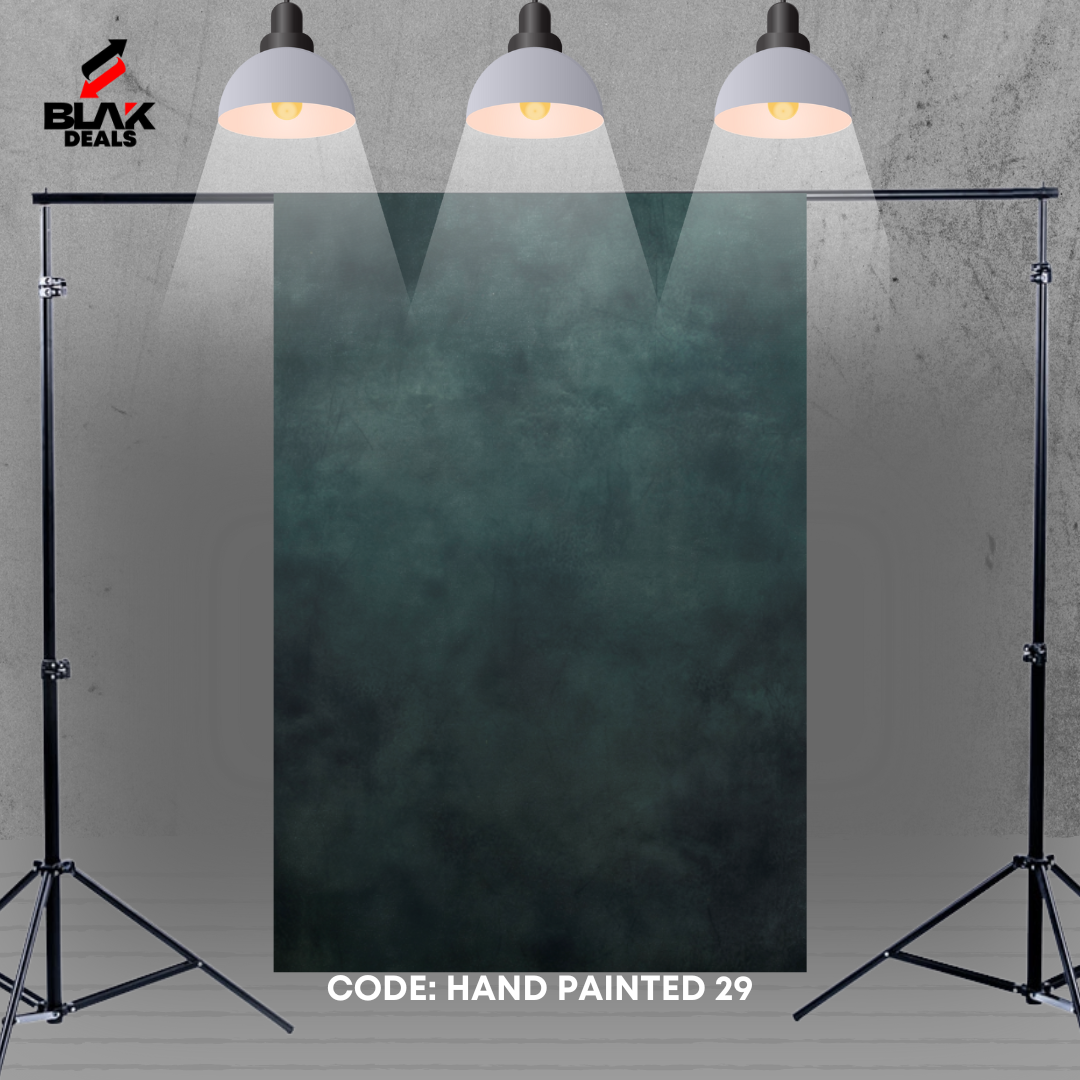 Painted Canvass Fine Art Graduation Family Portrait Photography Backdrop Photoshoot | BLAK Deals