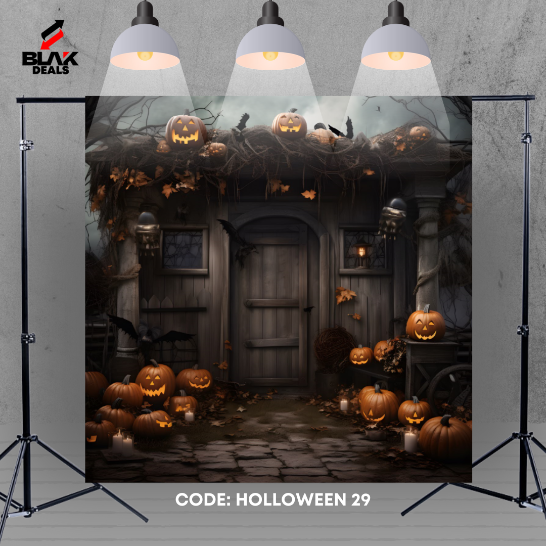 Arc Halloween Photography Backdrop Photoshoot | BLAK Deals