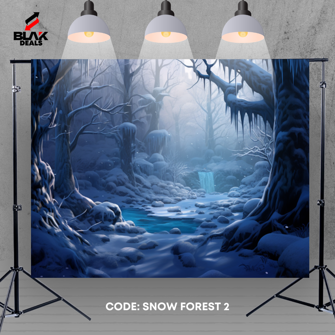 Forest Frozen Kids Toddler Newborn Photography Backdrop Photoshoot | BLAK Deals