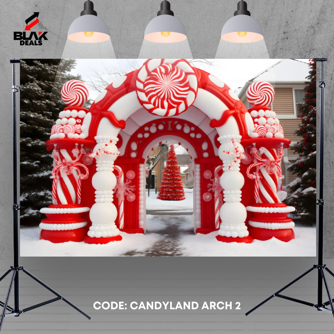 Arc Candyland Kids Toddler Newborn Photography Backdrop Photoshoot | BLAK Deals