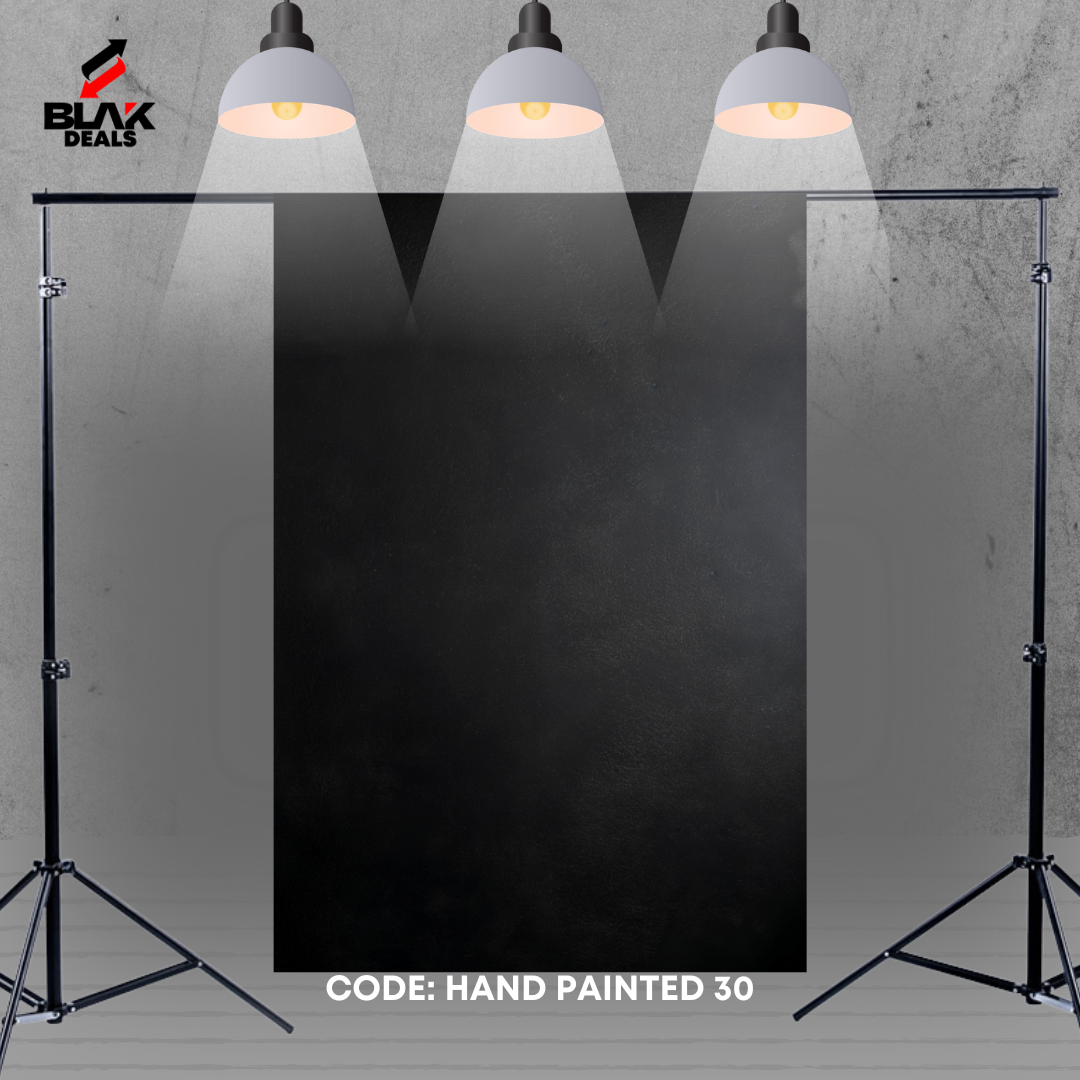Painted Canvass Fine Art Graduation Family Portrait Photography Backdrop Photoshoot | BLAK Deals