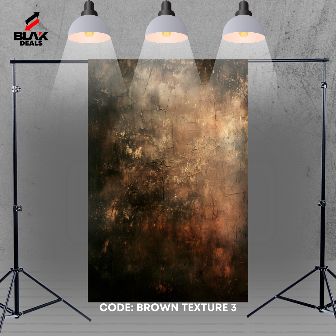 Brown Texture Family Couple Portrait Maternity Photography Backdrop Photoshoot | BLAK Deals