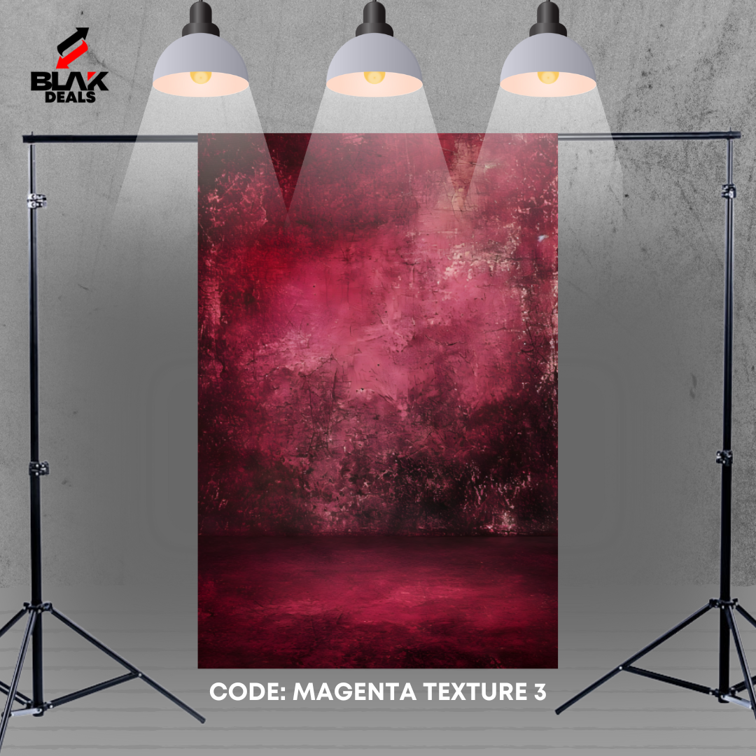 Magenta Texture Family Couple Portrait Maternity Photography Backdrop Photoshoot | BLAK Deals