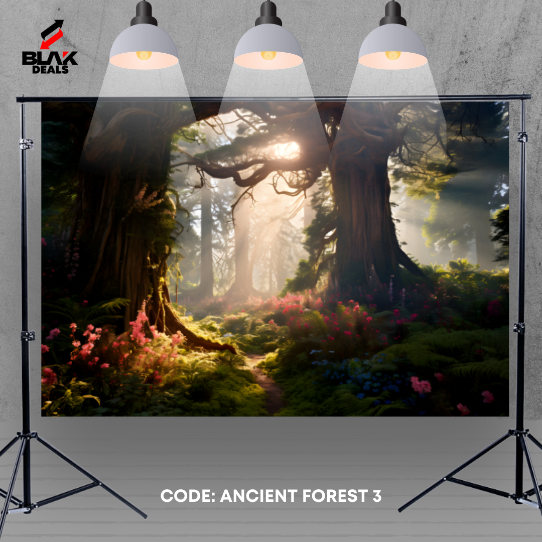 Ancient Forest Nature Family Maternity Couple Photography Backdrop Photoshoot | BLAK Deals