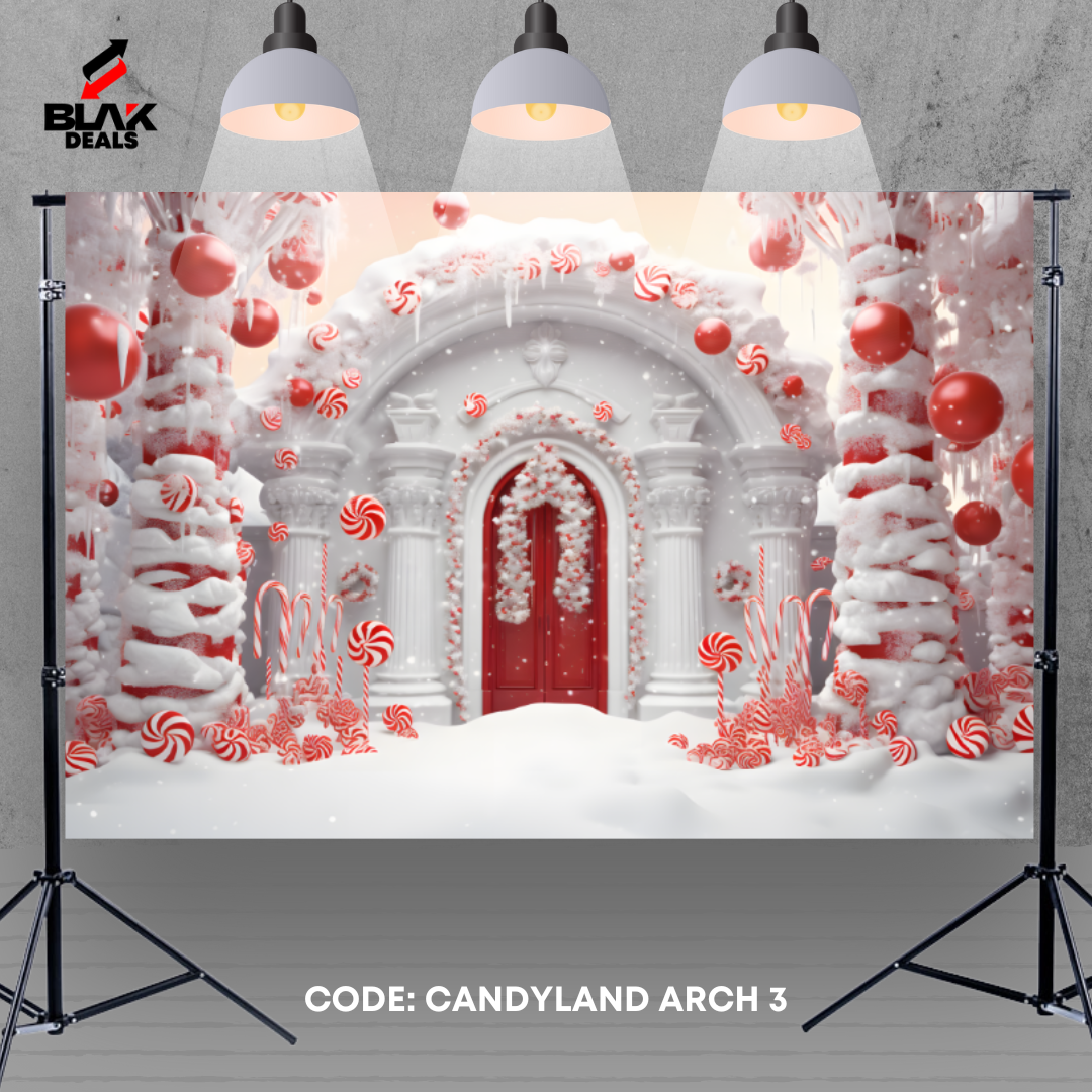 Arc Candyland Kids Toddler Newborn Photography Backdrop Photoshoot | BLAK Deals