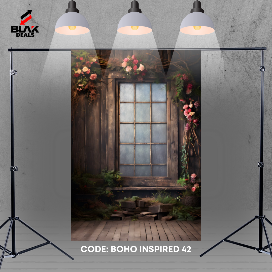 Wall Arch BohoFamily Maternity Couple  Beige Photography Backdrop Photoshoot | BLAK Deals