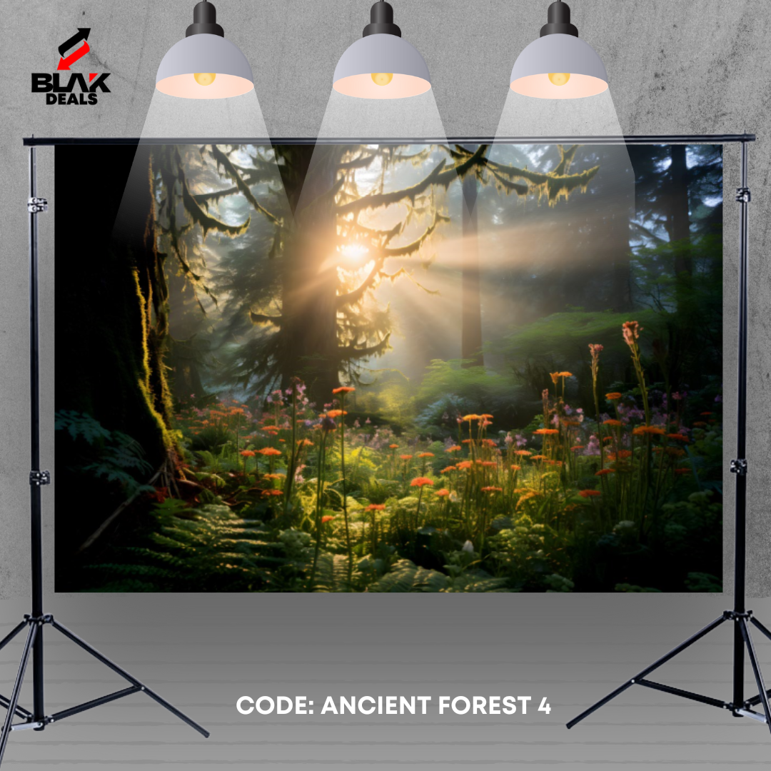 Ancient Forest Nature Family Maternity Couple Photography Backdrop Photoshoot | BLAK Deals