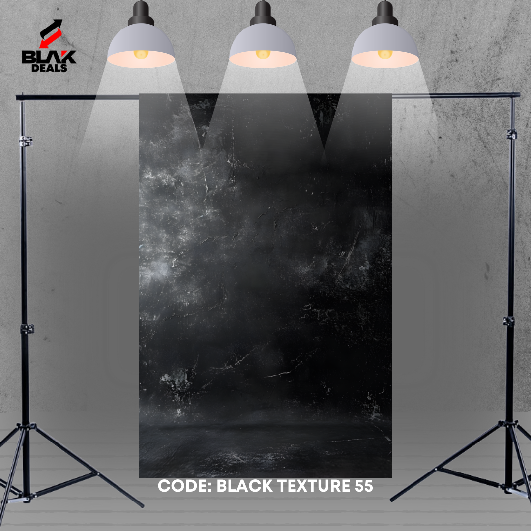 Black Texture Family Couple Portrait Maternity Photography Backdrop Photoshoot | BLAK Deals