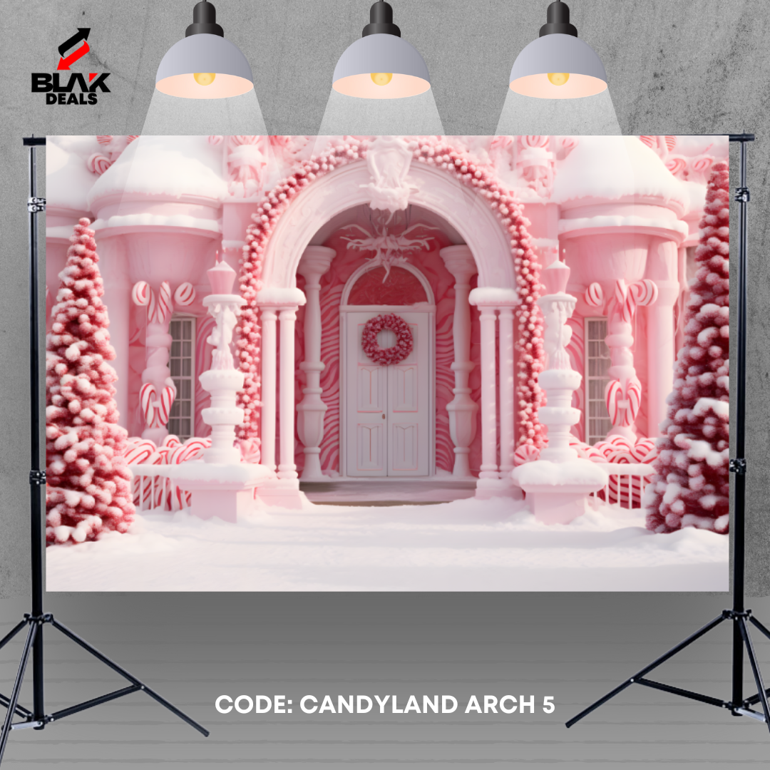 Arc Candyland Kids Toddler Newborn Photography Backdrop Photoshoot | BLAK Deals