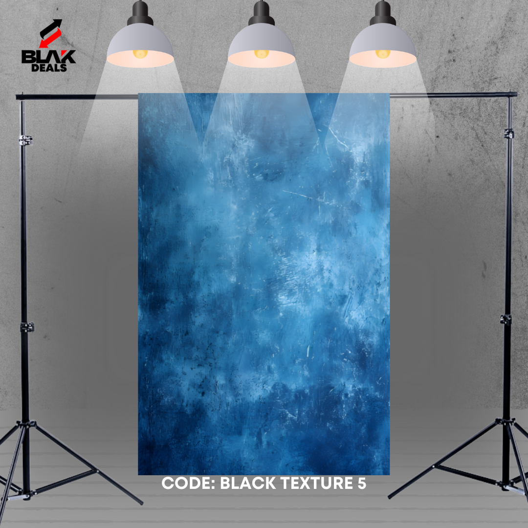 Blue Texture Family Couple Portrait Maternity Photography Backdrop Photoshoot | BLAK Deals