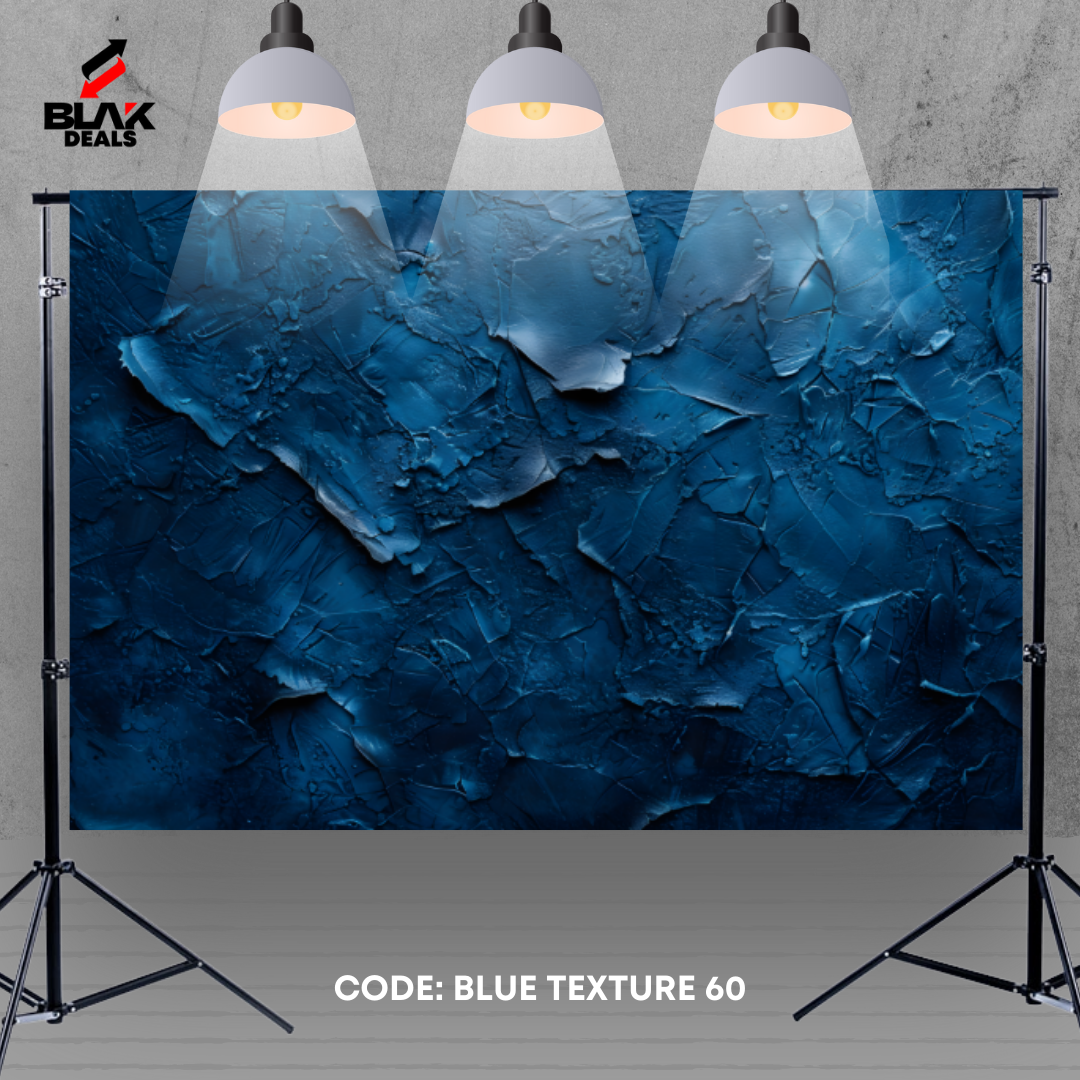 Blue Texture Family Couple Portrait Maternity Photography Backdrop Photoshoot | BLAK Deals