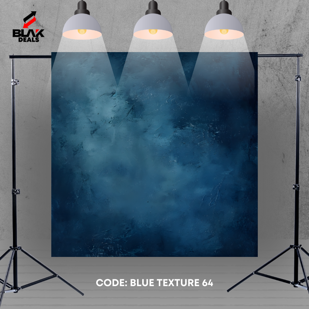 Blue Texture Family Couple Portrait Maternity Photography Backdrop Photoshoot | BLAK Deals