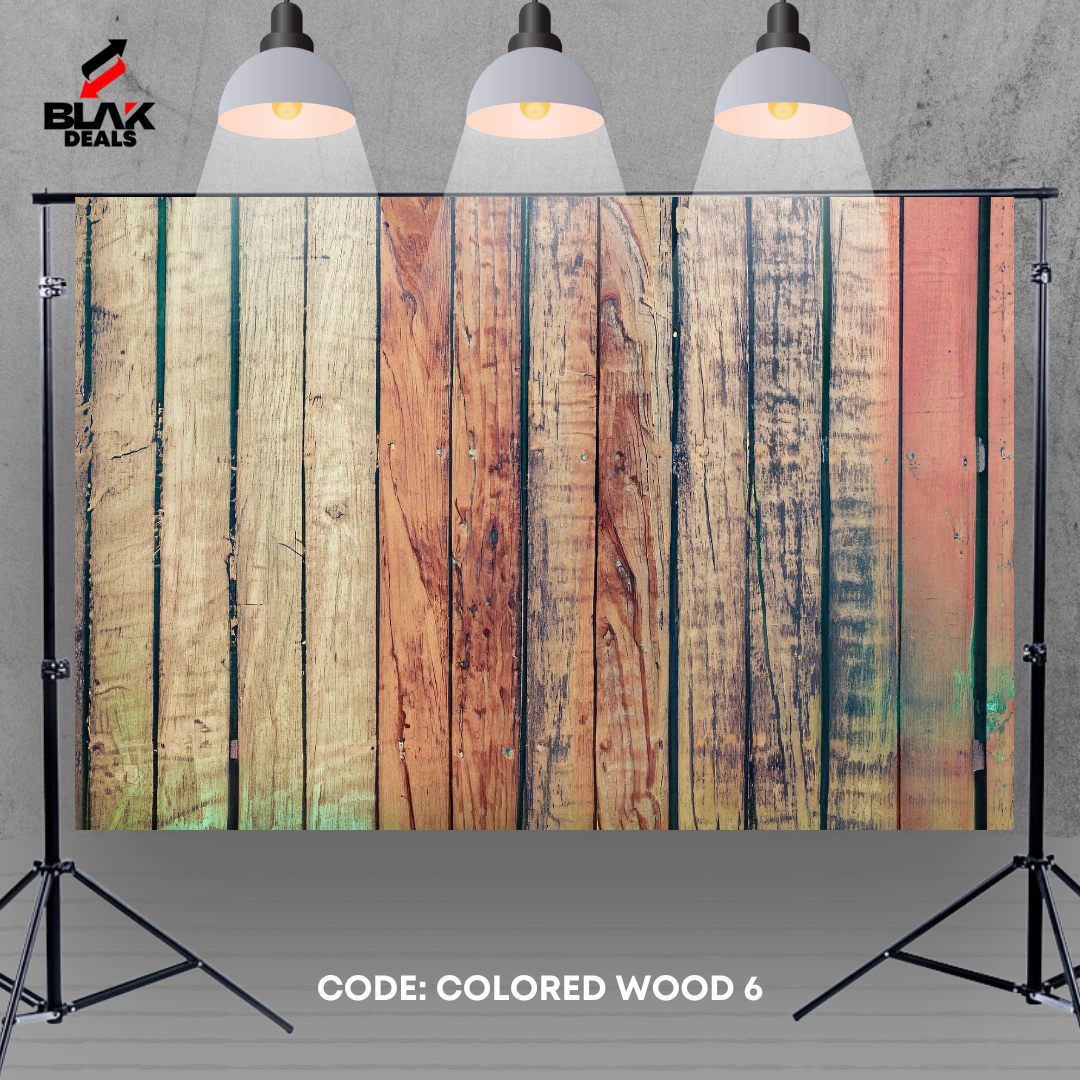 Colored Wood Floor Photography Backdrop Photoshoot | BLAK Deals