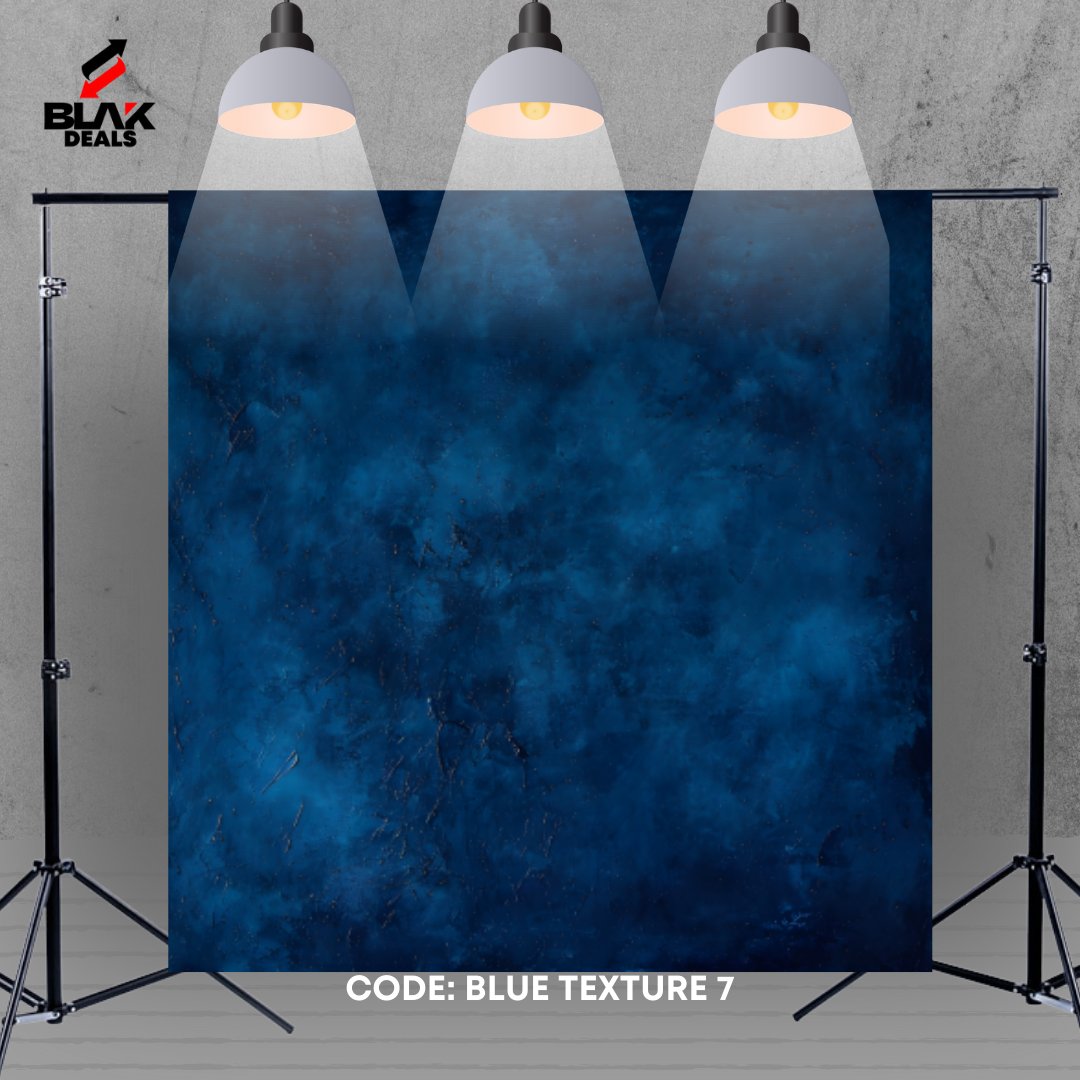 Blue Texture Family Couple Portrait Maternity Photography Backdrop Photoshoot | BLAK Deals