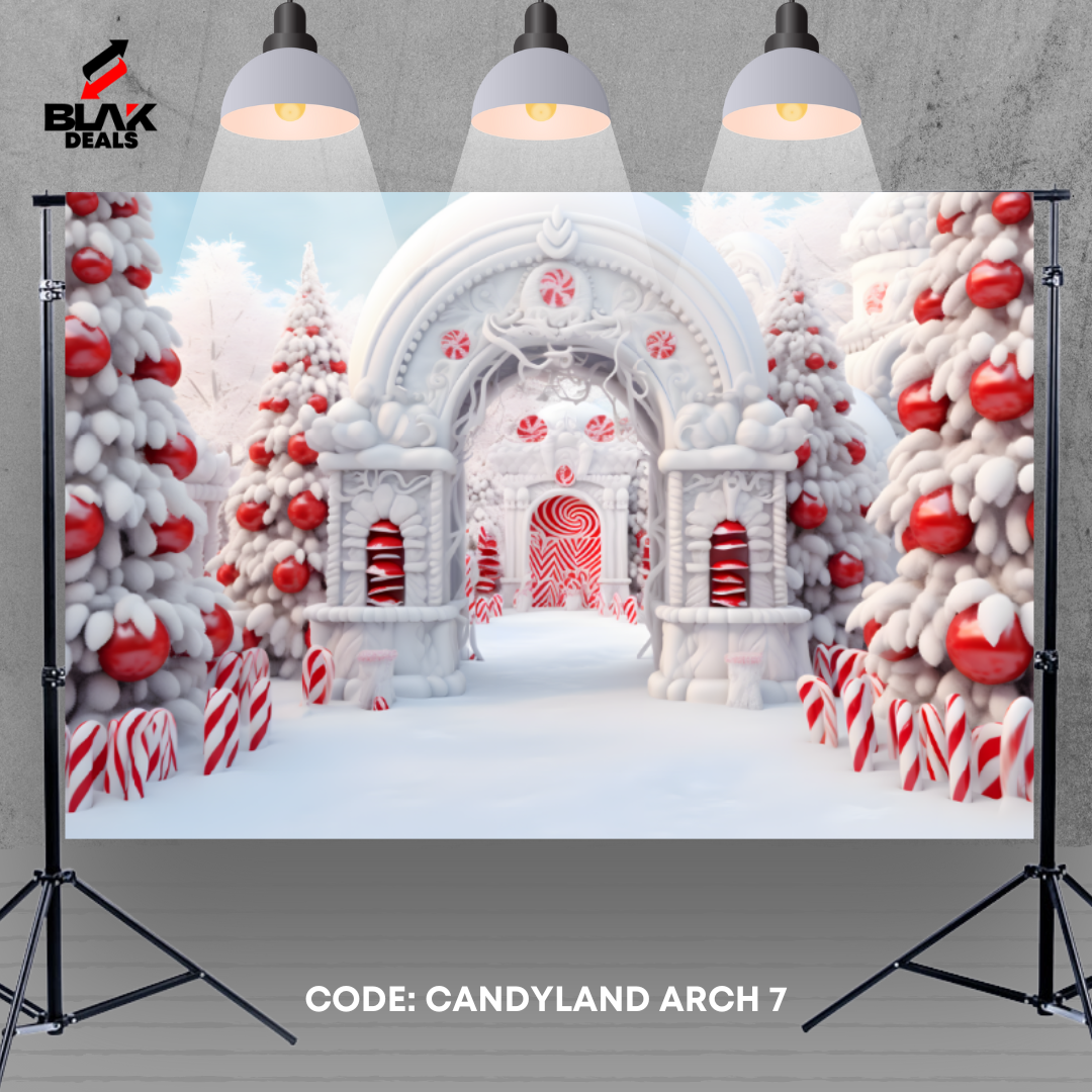 Arc Candyland Kids Toddler Newborn Photography Backdrop Photoshoot | BLAK Deals