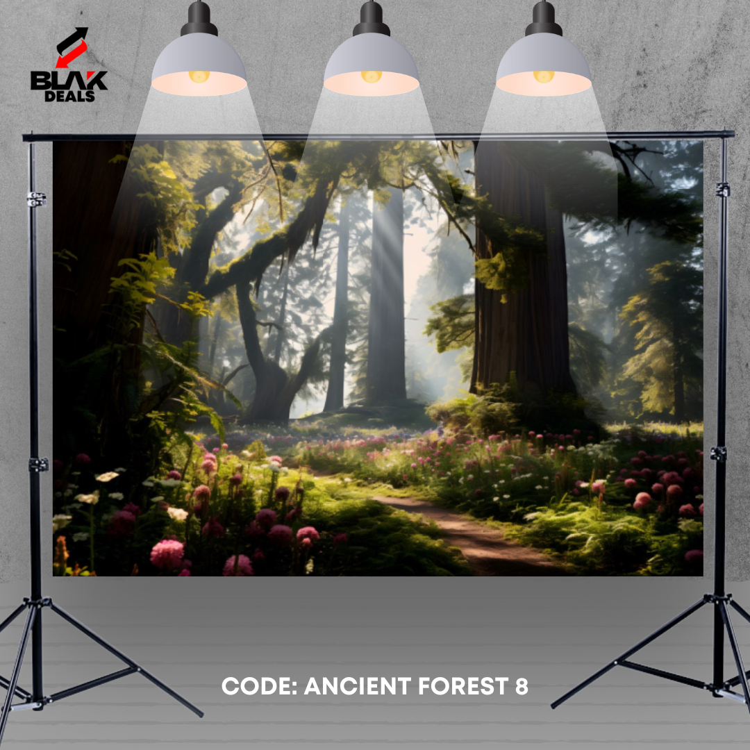 Ancient Forest Nature Family Maternity Couple Photography Backdrop Photoshoot | BLAK Deals