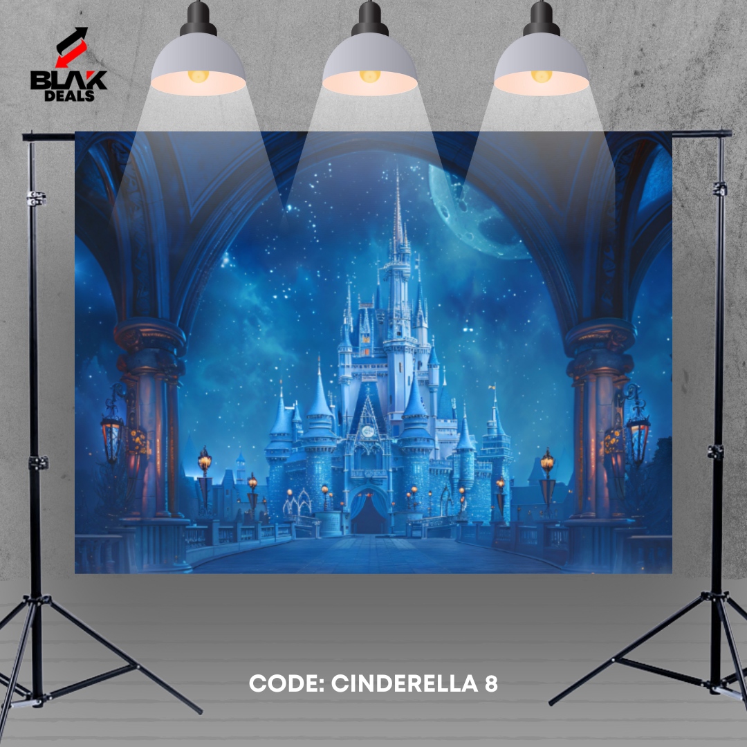 Cinderella Fairytale Kids Newborn Toddler Photography Backdrop Photoshoot | BLAK Deals