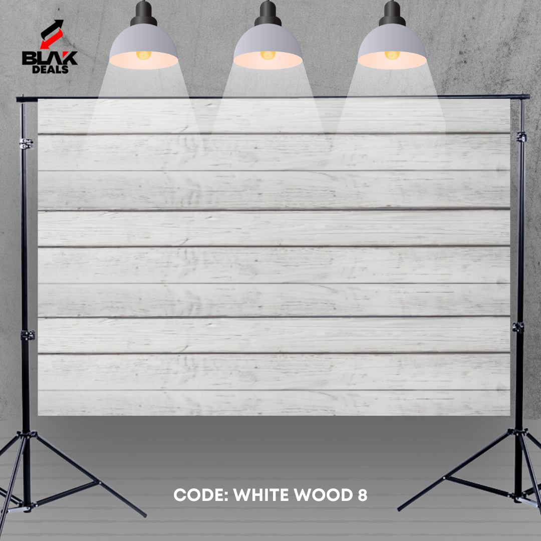 White Wood Floor Photography Backdrop Photoshoot | BLAK Deals