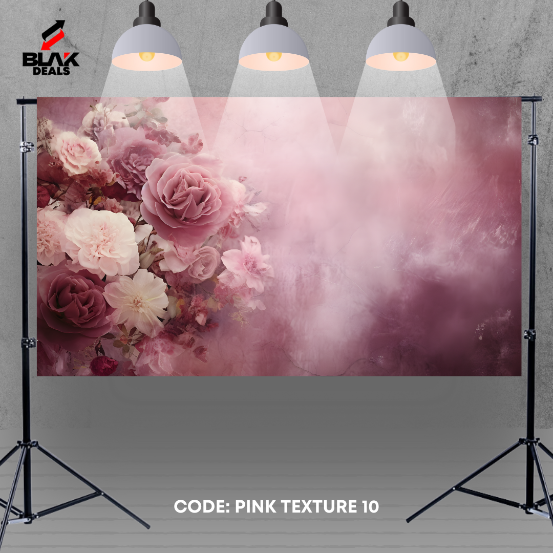 Floral Family Maternity Couple Portrait Wedding Pink Photography Backdrop Photoshoot | BLAK Deals