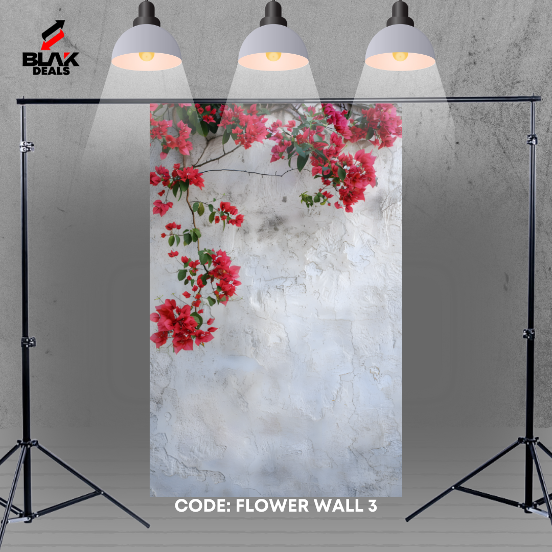 Flower Wall Floral Nature Family Maternity Couple Photography Backdrop Photoshoot | BLAK Deals