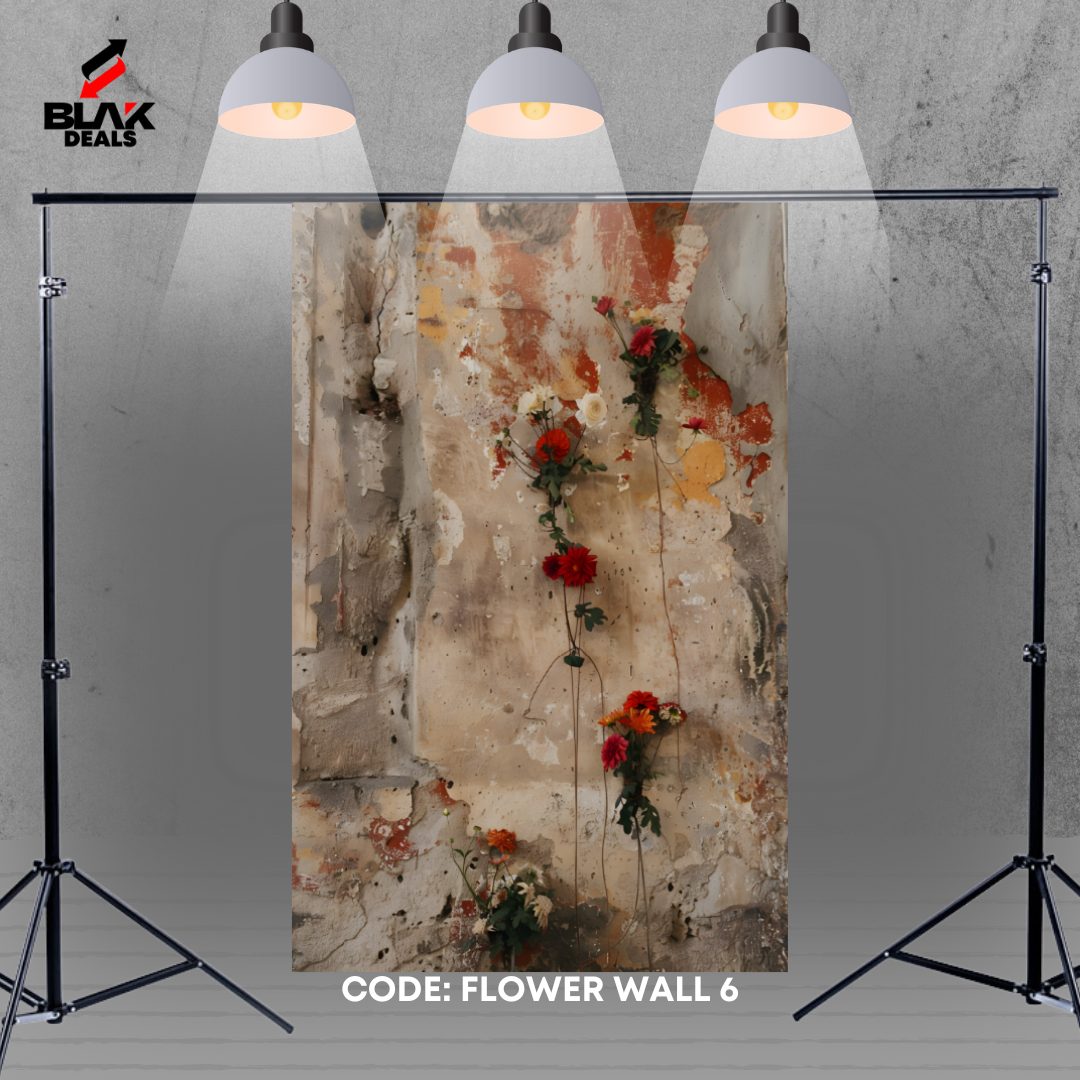 Flower Wall Floral Nature Family Maternity Couple Photography Backdrop Photoshoot | BLAK Deals