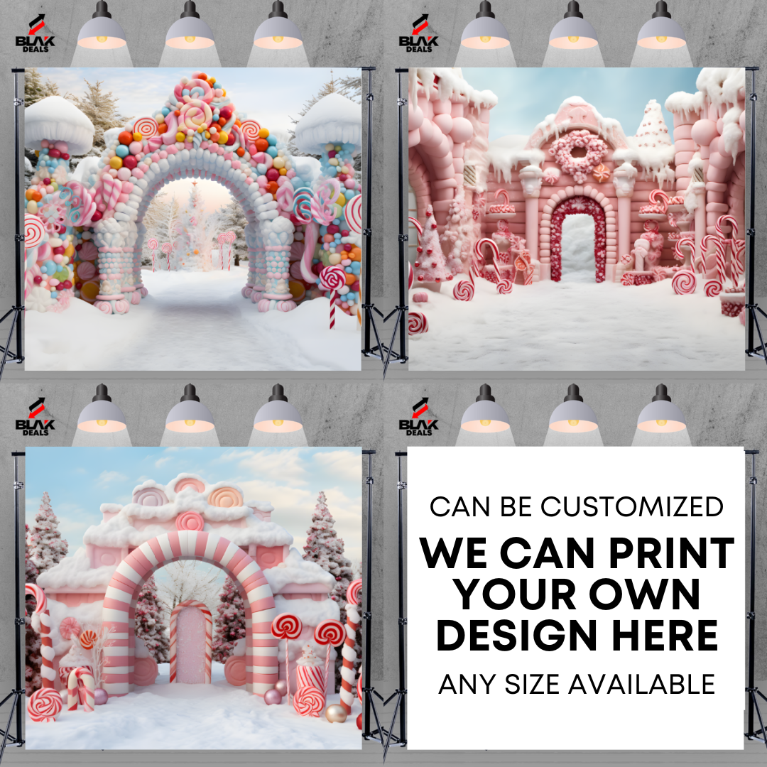 Arc Candyland Kids Toddler Newborn Photography Backdrop Photoshoot | BLAK Deals