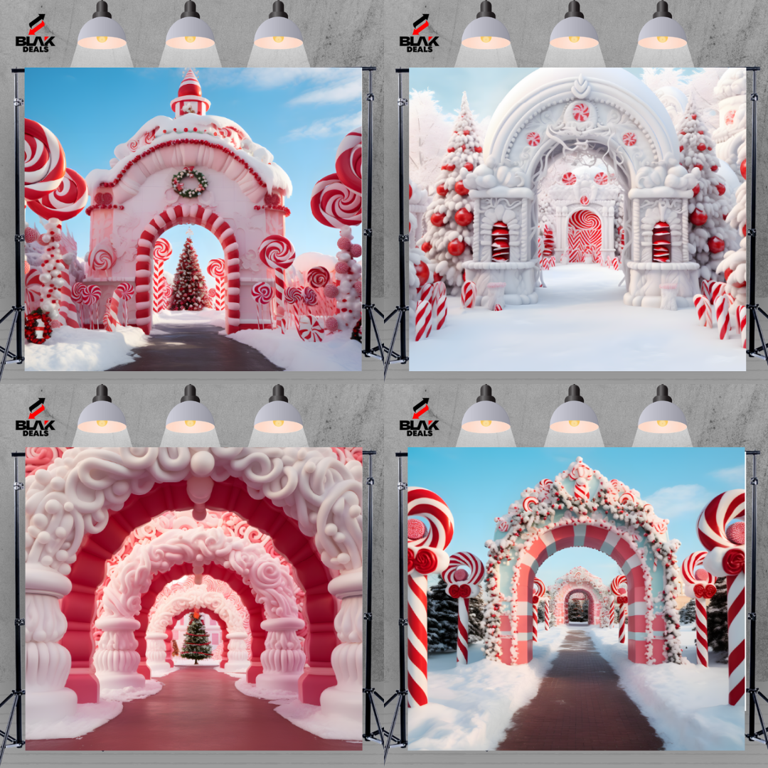 Arc Candyland Kids Toddler Newborn Photography Backdrop Photoshoot | BLAK Deals