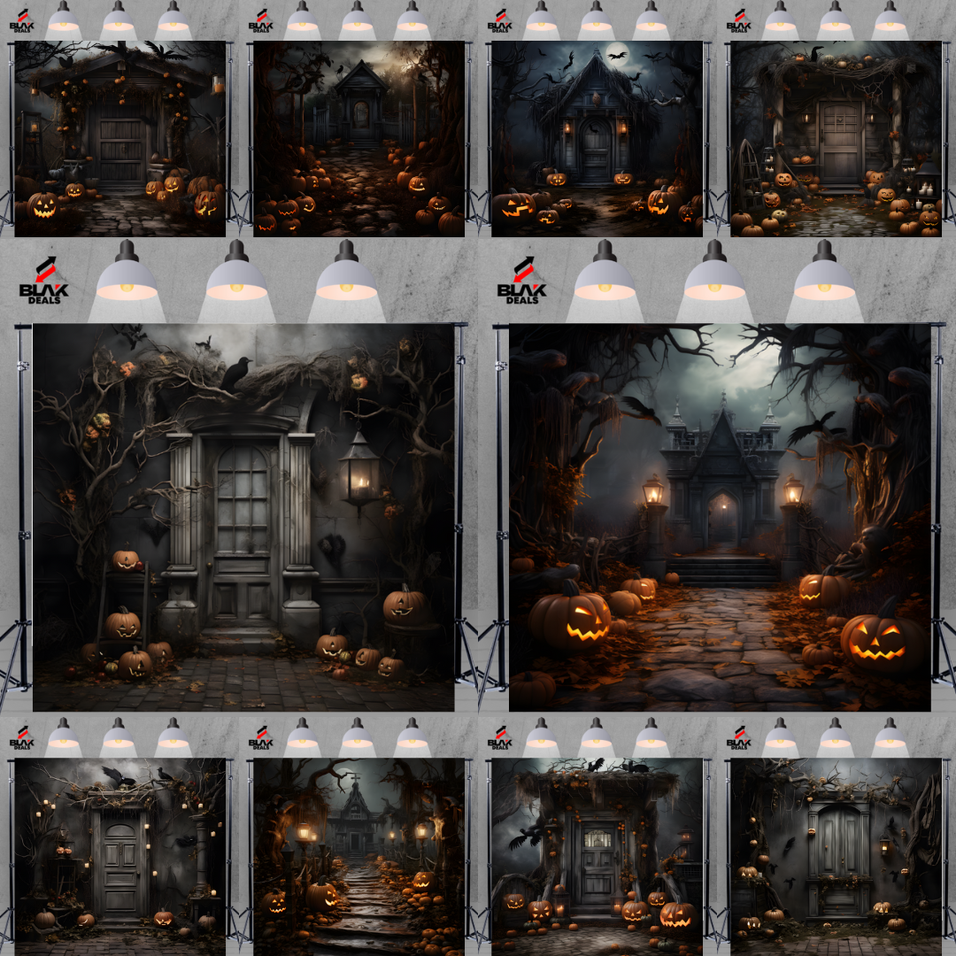Arc Halloween Photography Backdrop Photoshoot | BLAK Deals